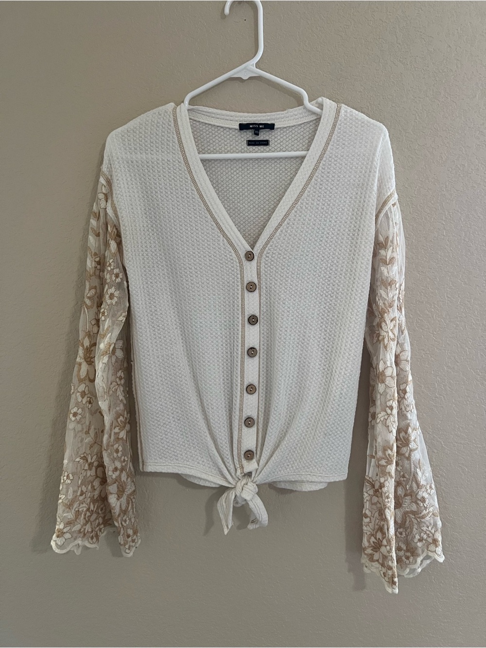 Miss Me Button Up Blouse